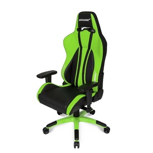 Кресло игровое AKRacing PREMIUM Plus AK-PPLUS-GN black green