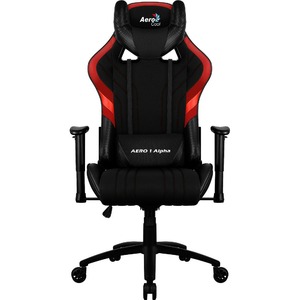 Кресло игровое Aerocool AERO 1 Alpha black/red