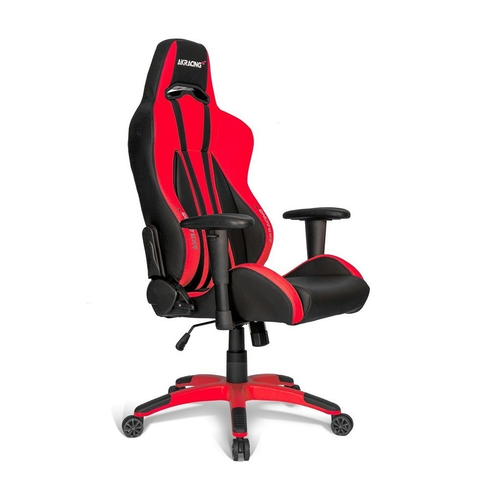 Кресло игровое AKRacing PREMIUM Plus AK-PPLUS-RD black red