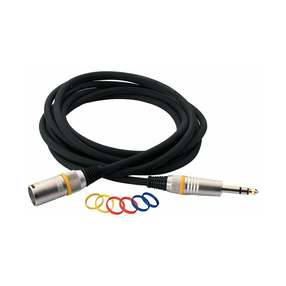 Кабель аудио 1xJack - 1xXLR Rockcable RCL30386 D6 M BA 6.0m