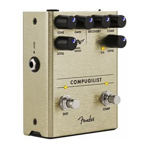 Гитарная педаль эффектов/ примочка Fender COMPUGILIST COMP/DISTORTION
