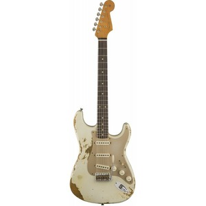 Электрогитара Fender LIMITED EDITION HEAVY RELIC 59 ROASTED STRAT AGED OLYMPIC WHITE