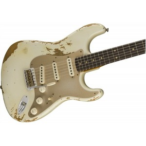 Электрогитара Fender LIMITED EDITION HEAVY RELIC 59 ROASTED STRAT AGED OLYMPIC WHITE