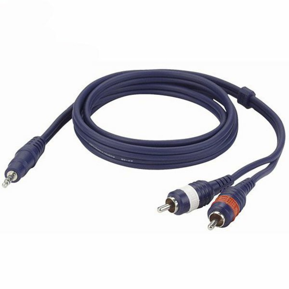 Кабель аудио 1xMini Jack - 2xRCA DAP Audio FL30150 1.5m