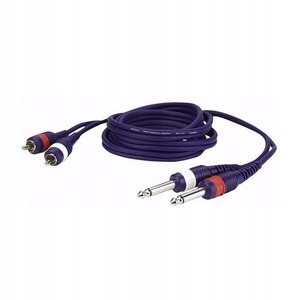 Кабель аудио 2xJack - 2xRCA DAP Audio 2 Mono Jack to 2 RCA 3.0m