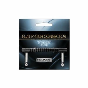 Патч кабель для гитарных эффектов ROCKBOARD RBO CAB PC F B75 BLK
