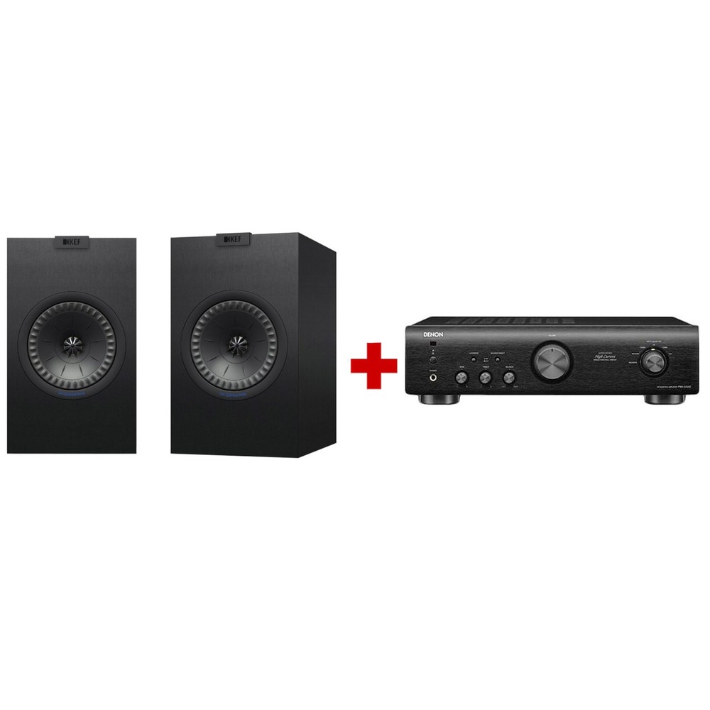 Полочная акустика KEF Q150 + Denon PMA 520