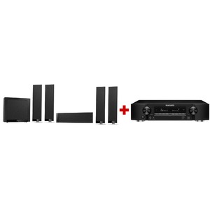 Комплект акустических систем KEF T205 System + Marantz NR1609 Black