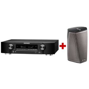 AV ресивер Marantz NR 1710 Black + Denon HEOS 1HS2 Black