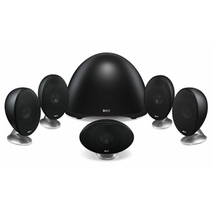 Комплект акустических систем KEF E305 Black + Marantz NR1509 Black