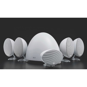Комплект акустических систем KEF E305 White + Marantz NR1509 Silver Gold