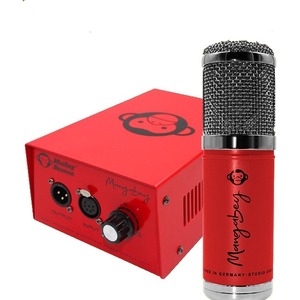 Микрофон студийный конденсаторный Monkey Banana Mangabey red