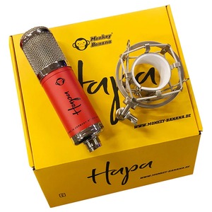 Микрофон студийный ленточный Monkey Banana Hapa red