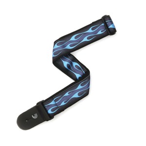 Ремень для гитары Planet Waves 50MM Hotrod Flame Blue