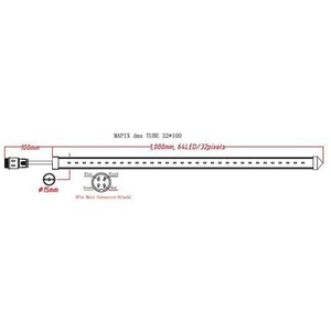 Пиксельные трубки Stage4 MAPIX dmx TUBE 32 100