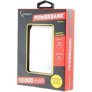 Внешний аккумулятор Gembird GPB-101C