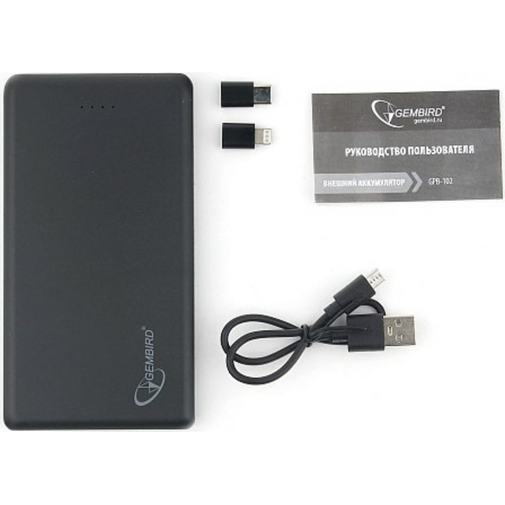 Внешний аккумулятор Gembird GPB-102