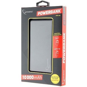 Внешний аккумулятор Gembird GPB-102