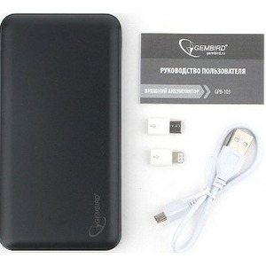 Внешний аккумулятор Gembird GPB-103