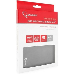 Корпус для жёсткого диска Gembird EE2-U2S-44P