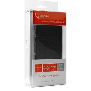Корпус для жёсткого диска Gembird EE2-U2S-70L