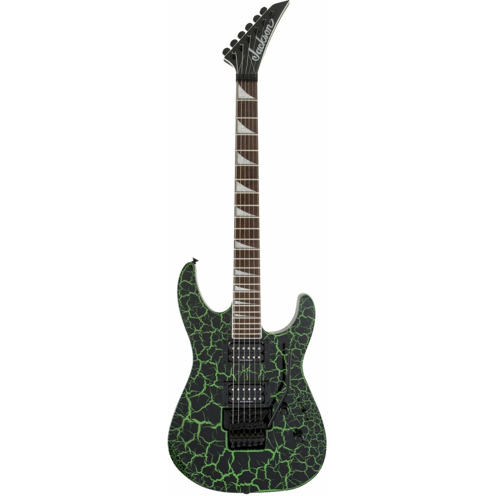 Электрогитара JACKSON SLX SLIME GREEN CRACKLE