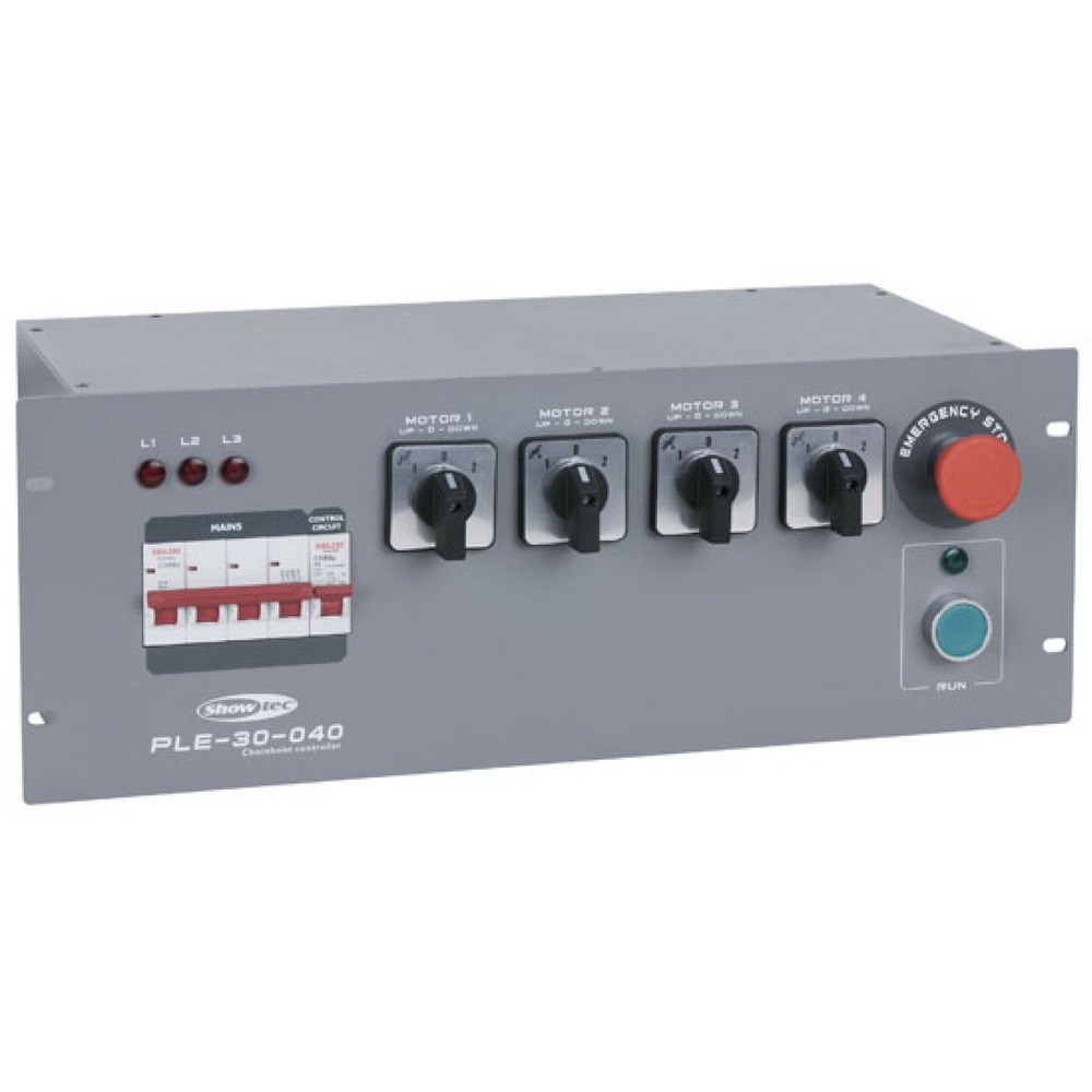 Контроллер для управления и синхронизации 4-х цепных лебедок Showtec 4-Channel Chainhoist Controller