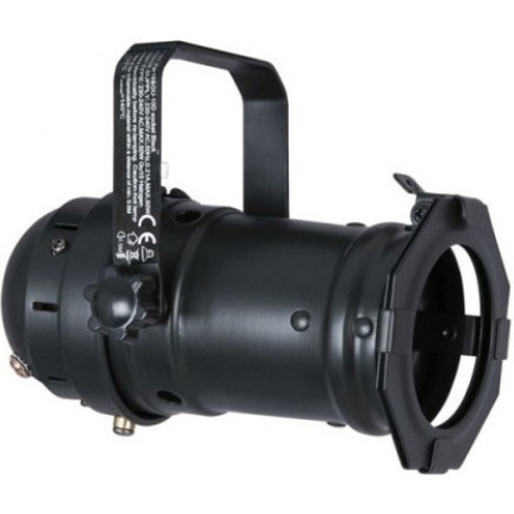 Прожектор PAR Showtec Par 16 черный разъем GU10D