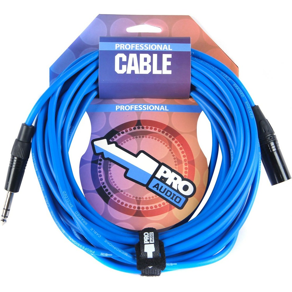 Кабель аудио 1xJack - 1xXLR ProAudio CMJ-10E 10.0m