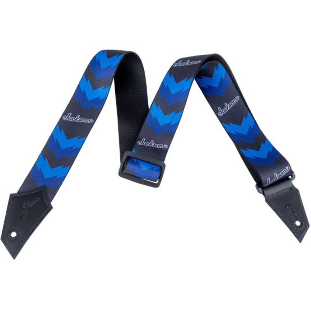 Ремень для гитары JACKSON STRAP JACKSON DBL V BLK/BLU