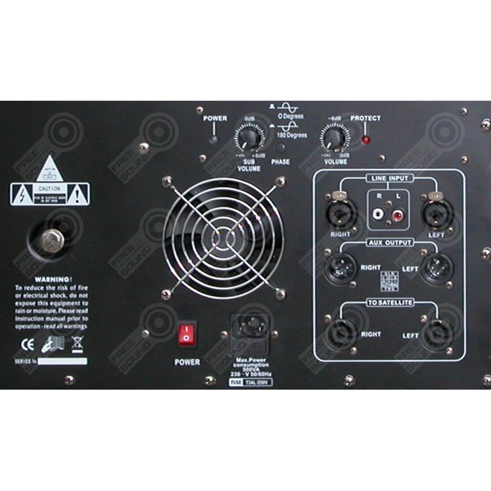 Портативная АС Free sound FOCUS-LITE 15