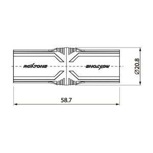 Переходник XLR - XLR Roxtone RA3XMM