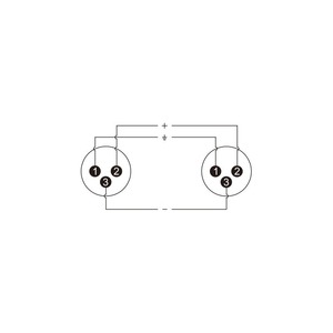 Переходник XLR - XLR Roxtone RA3XMM