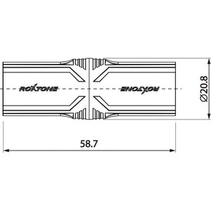 Переходник XLR - XLR Roxtone RA3XMM