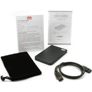Корпус для жёсткого диска AgeStar 3UB2O1 (BLACK)