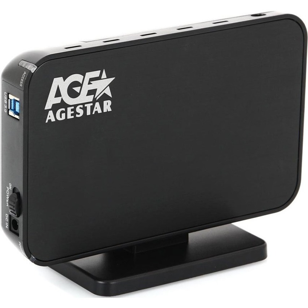 Корпус для жёсткого диска AgeStar 3UB3A8-6G (BLACK)