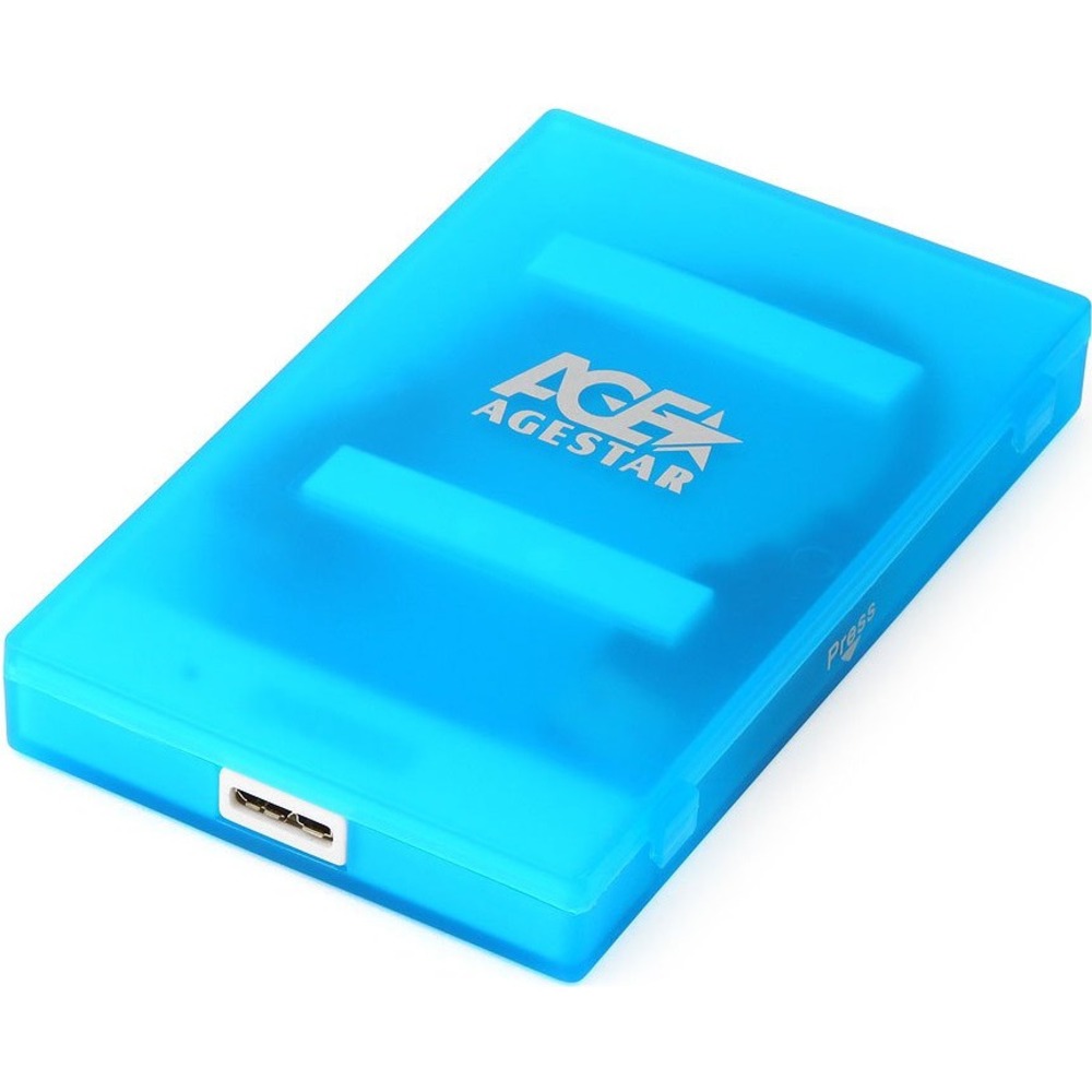 Корпус для жёсткого диска AgeStar 3UBCP1-6G (BLUE)