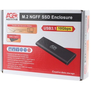 Внешний корпус для SSD AgeStar 31UBNV1C (GRAY)