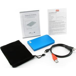 Корпус для жёсткого диска AgeStar SUB2O1 (BLUE)