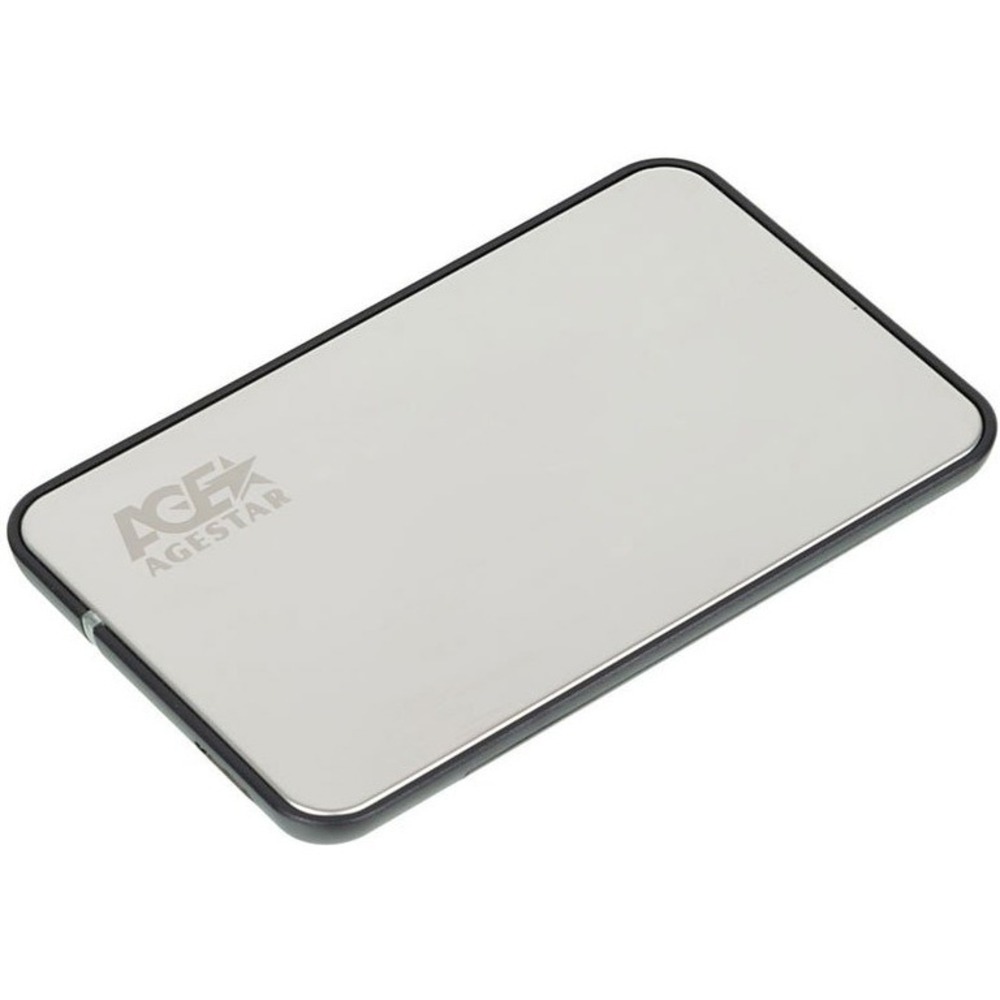 Корпус для жёсткого диска AgeStar 3UB2A8J-6G (SILVER)