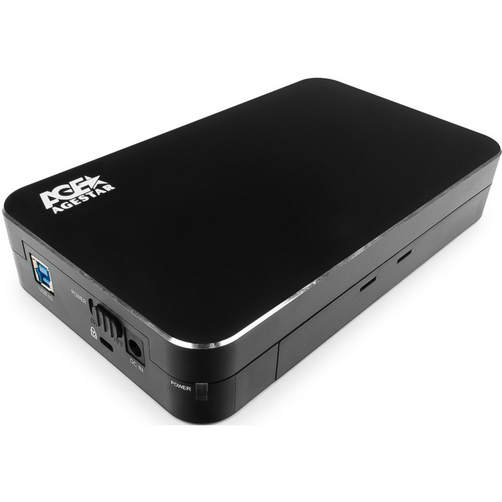 Корпус для жёсткого диска AgeStar 3UB3A9-6G (BLACK)
