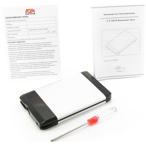 Корпус для жёсткого диска AgeStar SUB2A5 (SILVER)