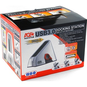 USB 3.0 Докстанция 2.5/3.5 AgeStar 3UBT-6G (BLACK)