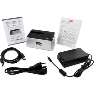 USB 3.0 Докстанция AgeStar 3UBT3-6G (SILVER)