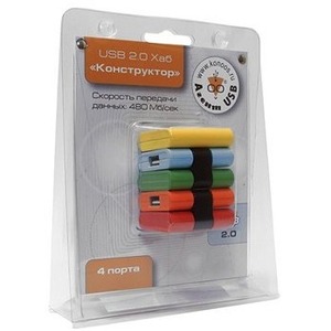 Хаб USB Konoos UK-06