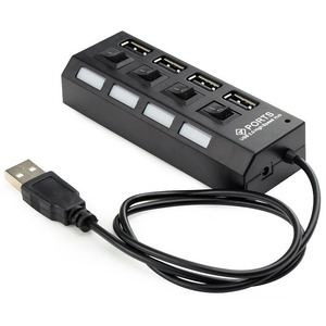 4-портовый USB 2.0 концентратор Gembird UHB-243-AD