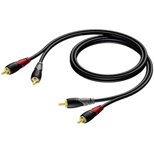 Кабель аудио 2xRCA - 2xRCA Procab CLA800/0.5 0.5m