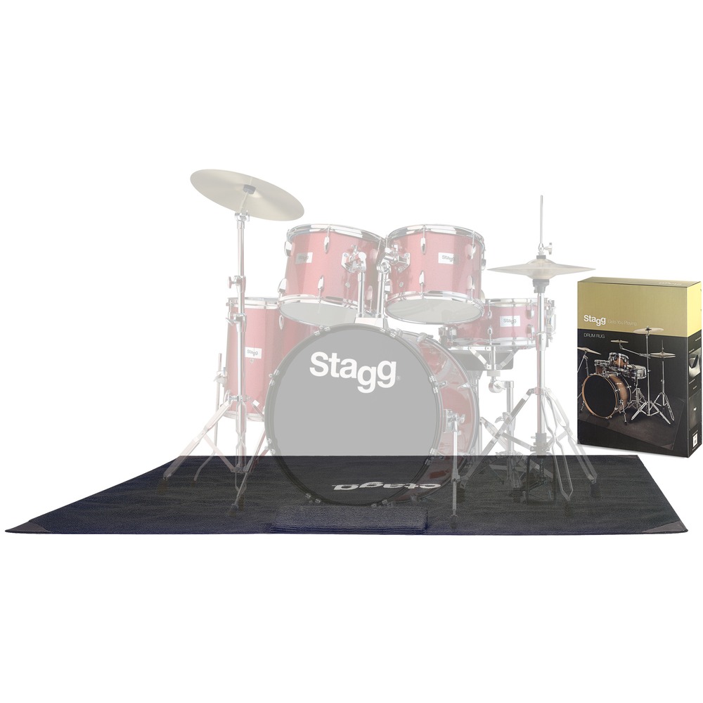 Барабанный коврик с чехлом для переноски Stagg SCADRU1815 LITE