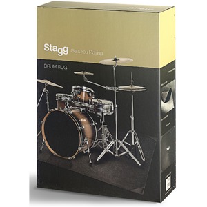 Барабанный коврик с чехлом для переноски Stagg SCADRU1815 LITE