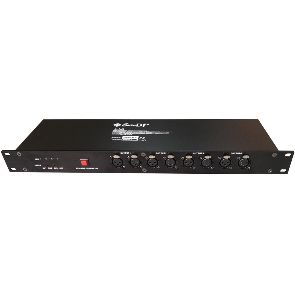 Сплиттер для DMX Euro DJ Splitter 1-4U